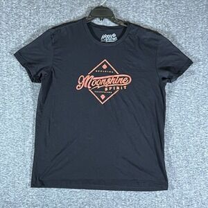 Moonshine Spirit by Brad Paisley Mens‎ Black Graphic Tee Extra Large XL Cotton